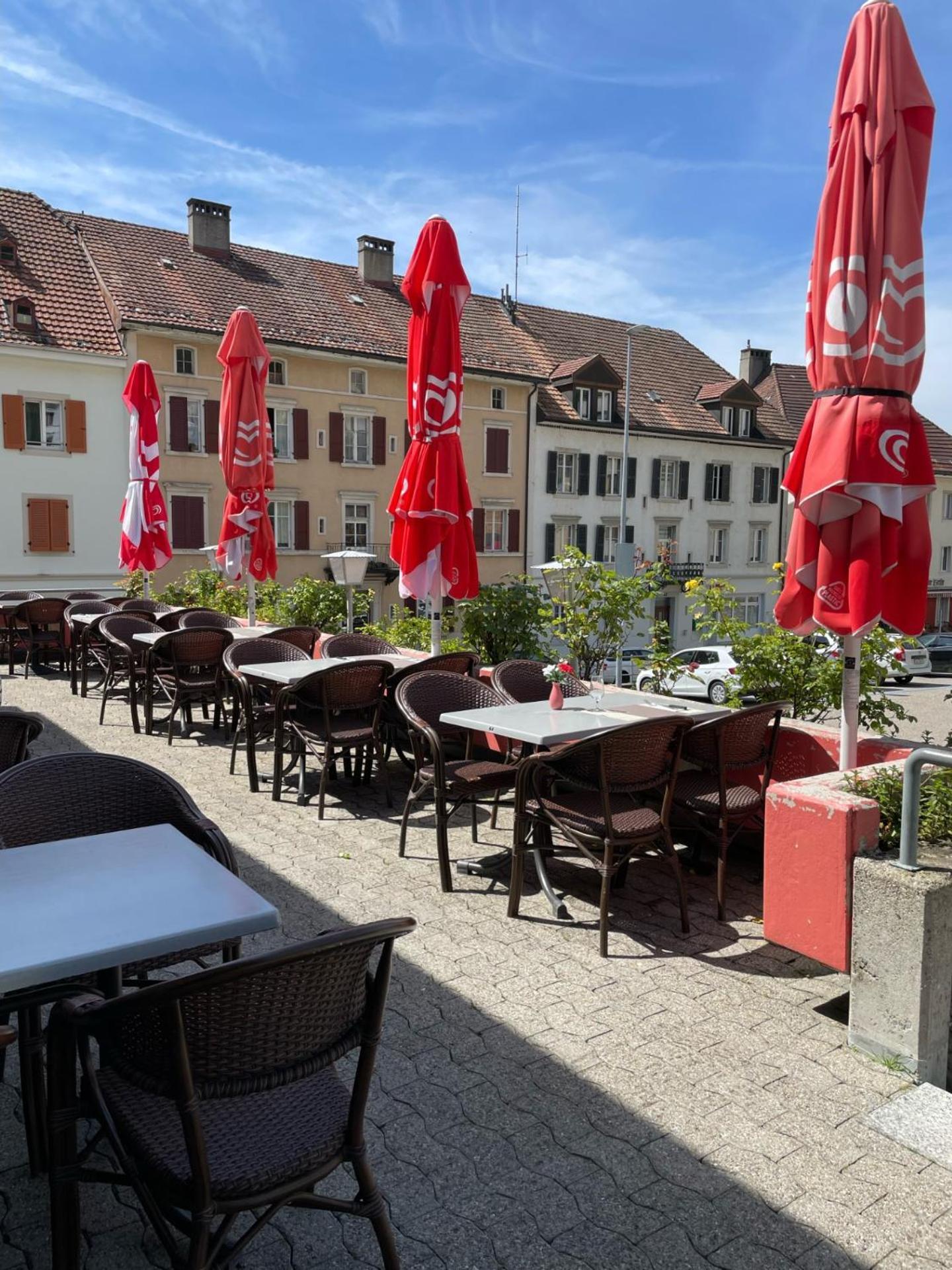 Hotel La Fontaine Saint-Imier Zewnętrze zdjęcie